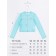TOP for Young Girls, height 146 cm, turquoise color