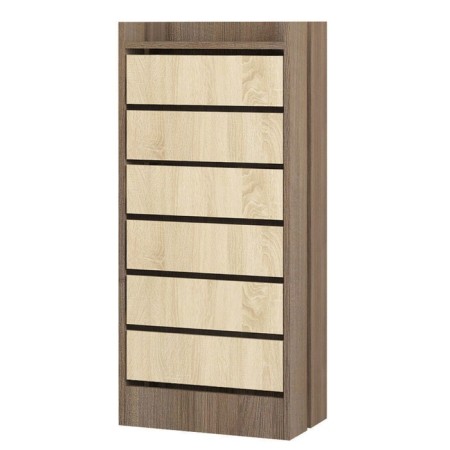 Yapt-1 shoe Jamaika, 450x270x1026, ash shimo dark/Dub Sonoma