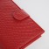Cover for autoDocations and passports, red color