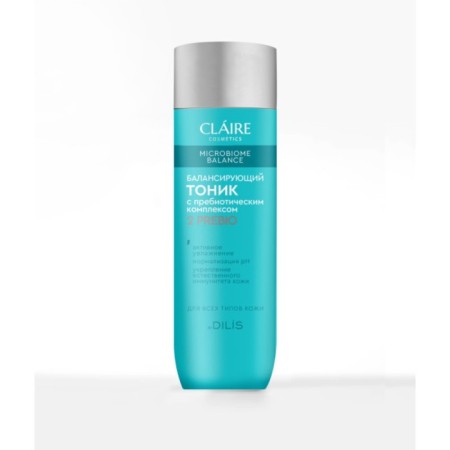 Facial tonic Claire Cosmetics Microbiome Balance, balancing for all types, 200, ml
