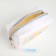 Cosmetic bag with lightning, white color