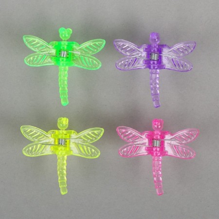 Clips for Plants "Dragonfly", set of 10 pcs., Mix, Greengo-8