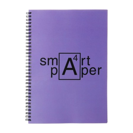 A4 notebook, 80 sheets in a cage on the crest Smart Paper. No 3, cover coated cardboard, matte lamination, toned offset 70 g/m2