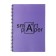 A4 notebook, 80 sheets in a cage on the crest Smart Paper. No 3, cover coated cardboard, matte lamination, toned offset 70 g/m2