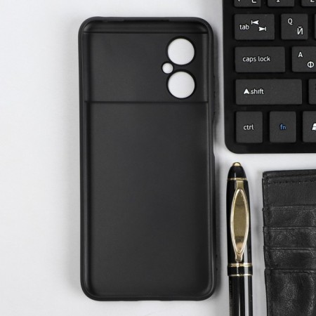 Red Line Ultimate case, for Xiaomi Poco M4 5G, silicone, black-1