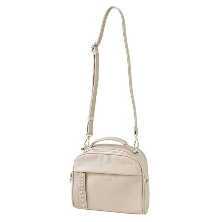 Cross-Bodi bag, lightning department, beige color 20x24x9cm-1