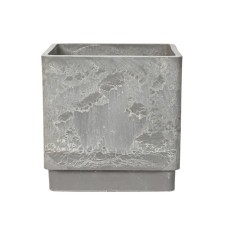 Kashpo for flowers and plants, light charcoal 40x40x40cm, 57l 10702059
