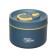 Lunch-Box, 1.46 l, 3 sections, retains heat 3 hours, 12.5 x 29.5 cm, dark turquoise
