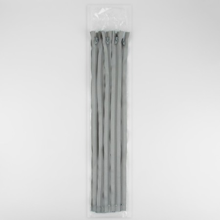 Lightning "Spiral", No. 4, non-proceeding, castle machine, 50 cm, light gray color-2