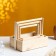 Set of Kashpo wooden gift elegant "Classic", 3 in 1, with a pen, natural
