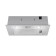 Kitchen hood Homsair Camelia Power 60, 30 m2, 3 modes, stainless steel