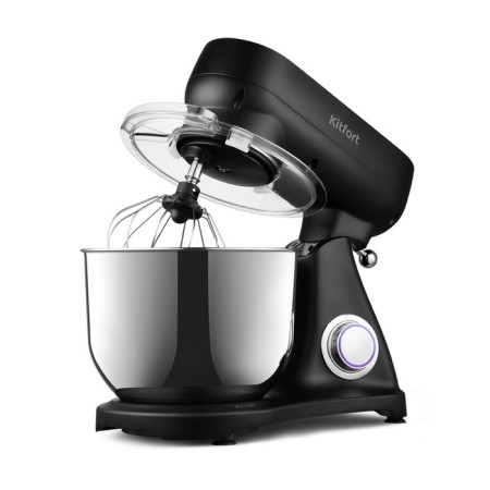 All-metal planetary mixer KitFort KT-3076, 1800 W, 6 l, 6 + pulse mode, 3 nozzles, cord 1 m
