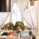 A set of curtains d/kitchen with sequence "Beasts in the city" 145x180cm-2 pcs., 100% p/e