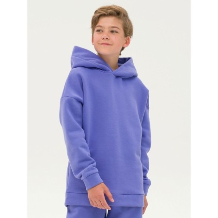 Children's sweatshirt, height 110 cm, purple color