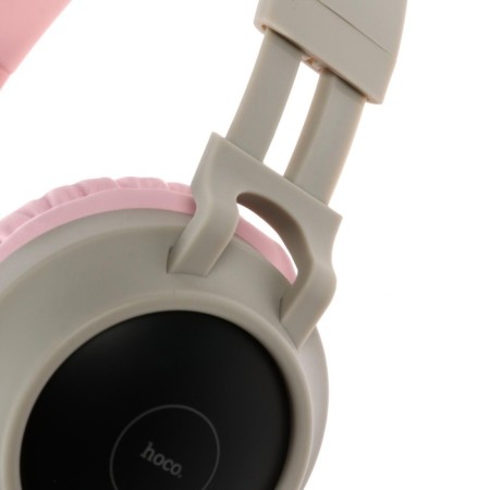 Hoco W27 headphones, wireless, invoices, microphone, BT 5.0, 300 mAh, backlight, gray-6