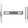 The bracket Uniteki FN1610 for the TV on the wall is fast, fixed, diagonal 60