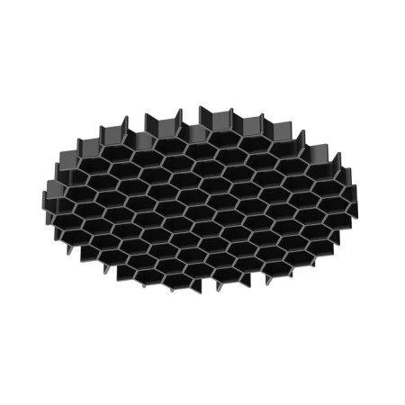 Honeycomb Finefiller, 45x45x3 mm, black