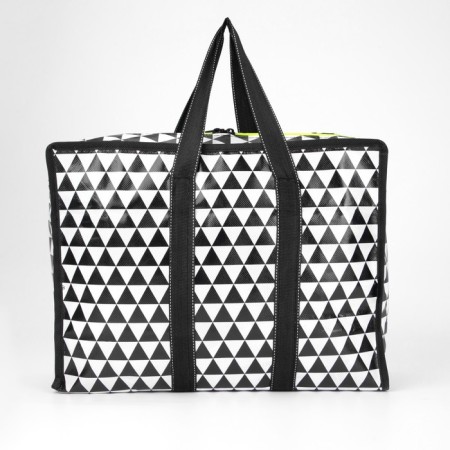 Household bag with lightning, 19 liters, black/white color-1