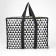 Household bag with lightning, 19 liters, black/white color