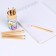 A set of colored pencils Mini in the Cat tube, 12 pcs, with a grinder