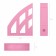 Vertical papers 75 mm, Erichkrause Office, Pastel, Pink