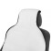 Kit on the seat, natural wool, 145x55 cm, white