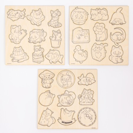 Harvesting for creativity "Kitty", 27 pcs-2