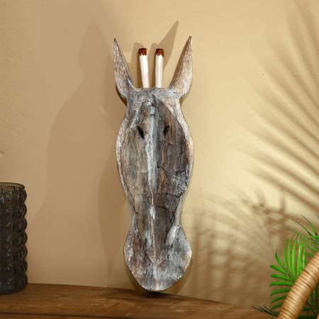 Mask "Zebra" Albezia 50 cm-1