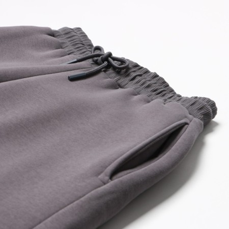 Women's costume (sweatshirt/trousers) was launched, dark gray color, rr l (46-48)-6