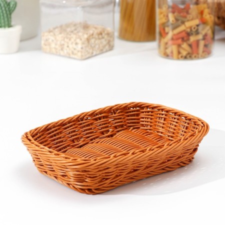 Basket for fruits and bread, 23 × 17 × 5 cm-1