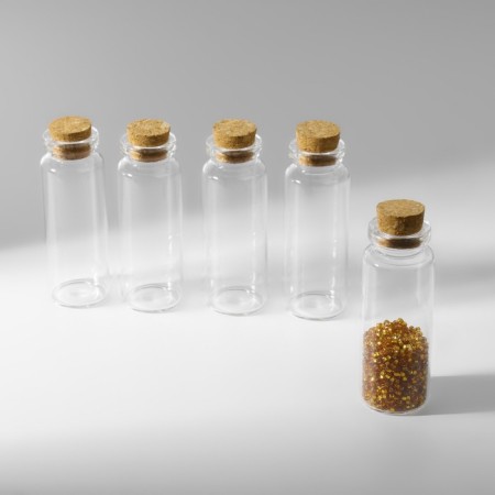 Jars for storing beads, d = 2.2 × 6 cm, 5 pcs-2
