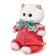 Soft toy "Lee Baby in a jumpsuit with a collar in a flower", 20 cm