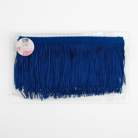 Decorative braid "Furrm", 10 cm, 5 ± 0.5 m, ultramarin color-2