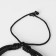 Bracelet Unisex "Grand" Infinity, black color with silver-medal, d = 7 cm