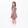 Suit for girls, white color, height 128 cm