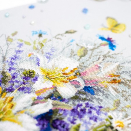 Embroidery Set "Tender Duet" 40 x 25-3