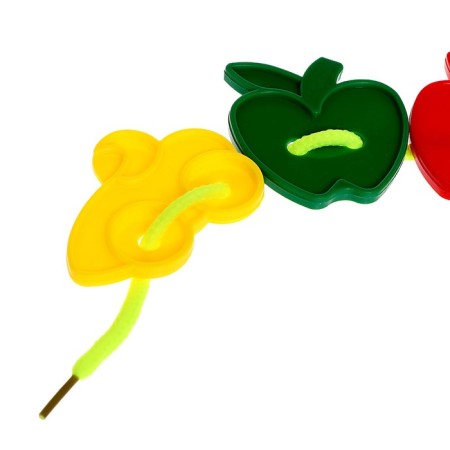 Labor "Funny figures" in a bank, 24 pieces, mix, according to the Montessori method-3