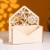 Kashpo wooden 18 × 6 × 20 cm envelope Radada "frost", natural give beautifully