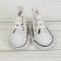 Doll sneakers, sole length 5.3 cm, white color