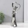 Souvenir Ceramics "One Love" Silver 28x11x8 cm