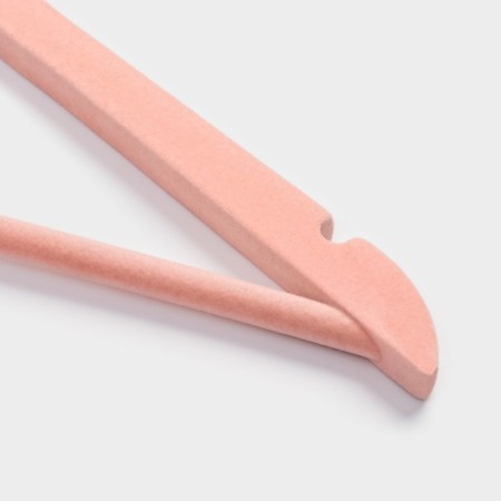 Shoulders - a hanger with a crossbar LadoM Rose Gold, covered with velvet, size 44.5 × 1.2 × 23 cm, 2pcs-3