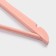 Shoulders - a hanger with a crossbar LadoM Rose Gold, covered with velvet, size 44.5 × 1.2 × 23 cm, 2pcs