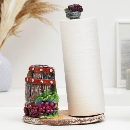 Grape paper towel holder 18.5x18.5x14cm-4