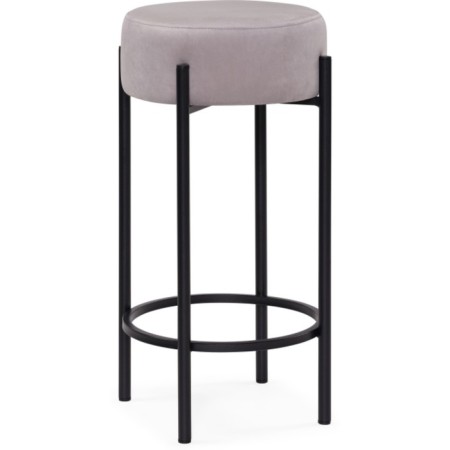 Barlier SIPL MR-28 Metal/velor, black/gray 40x40x74 cm