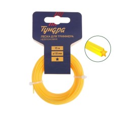 Tundra trimmer fishing line, star section, d = 1.6 mm, 15 m, nylon