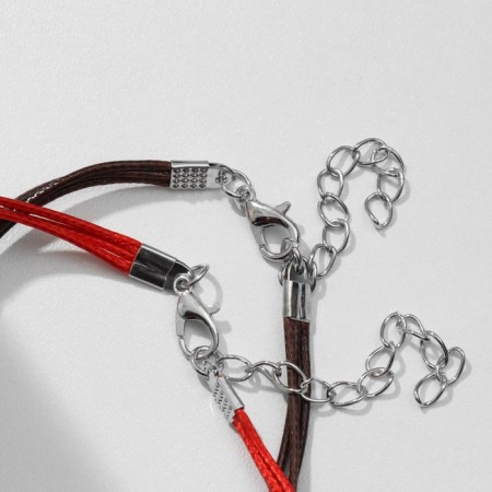 Bracelets "Demetrons" butterfly, red-brown color, l = 17 cm-3
