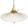 Lamp Bayerlux 40399/1 E27 40W gold 45x45x25-125 cm