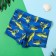 Bathing swimming trunks for the boy KAFTAN “Sharks”, height 122-128 (34), Blue color
