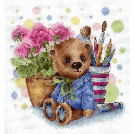 Embroidery set "Plush Talisman" 18 × 19 cm-1
