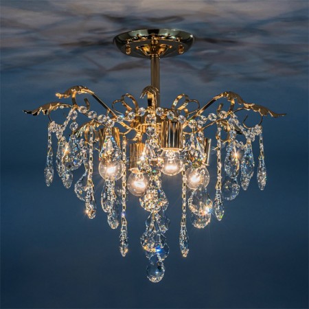 Ceiling lamp 4x60W E27, size 36x22x11 cm-1